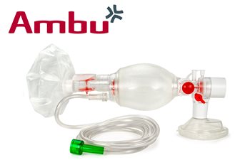 מפוח הנשמה סיליקון תינוק <br> אמבו מקורי- SILICON AMBU BAG ORIGINAL FOR BABY