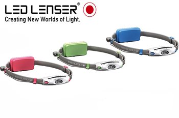 פנס ראש לד לנסר כחול NEO4 - LED Lenser Blue NEO4 Headlamp 240lm