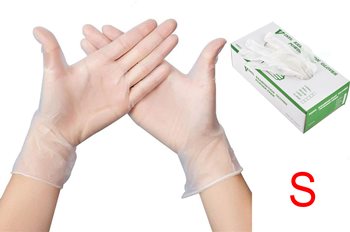 כפפות ויניל מידה קטנה - Vinyl gloves Small size