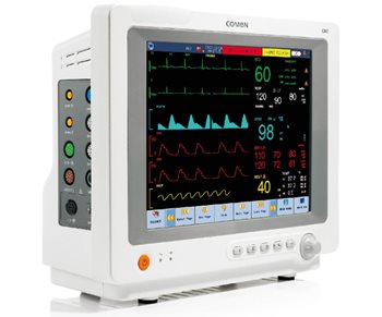 מוניטור דגם <br> C80  מודול Masimo <br> Comen