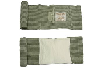 תחבושת בינונית FCP 02 <br> דגם צה"ל 6" <br> New israeli bandage IDF 6"