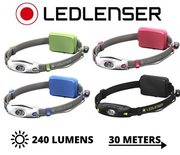 פנס ראש לד לנסר NEO6R נטען 240LM - LEDLENSER NEO06R 240 לומנס
