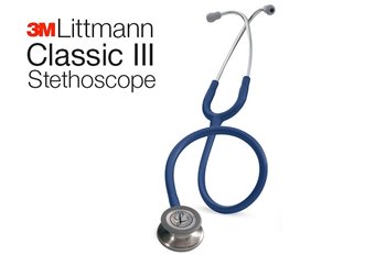 סטטוסקופ ליטמן קלאסיק 3 <br> Navy Blue - 5622 <br> Littmann Classic III