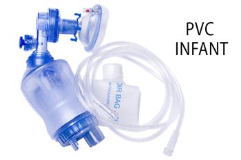 מפוח הנשמה PVC תינוק <br> CE0123 - baby PVC Manual Resuscitator CE0123