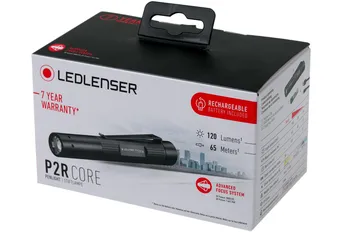 פנס מטפל רפואי 120LM <br> עם תפס כיס יעודי <br> LEDLENSER P2R CORE